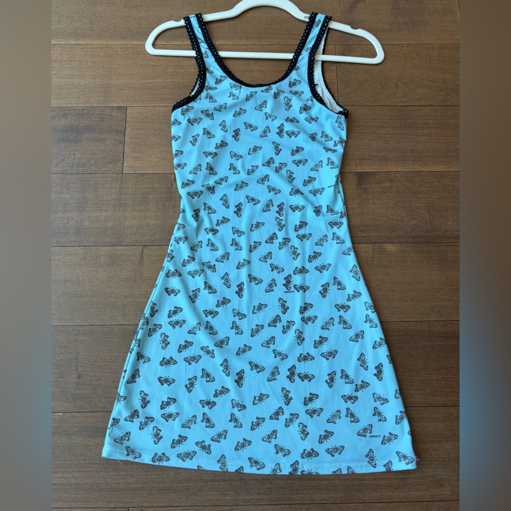 OHMIGHTY BLUE BUTTERFLY DRESS